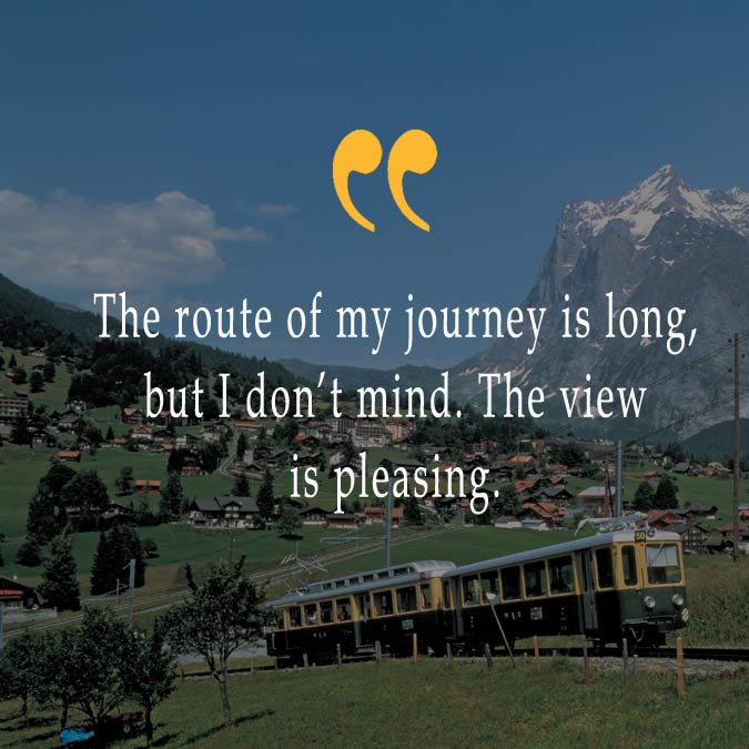 Train travel quotes 8